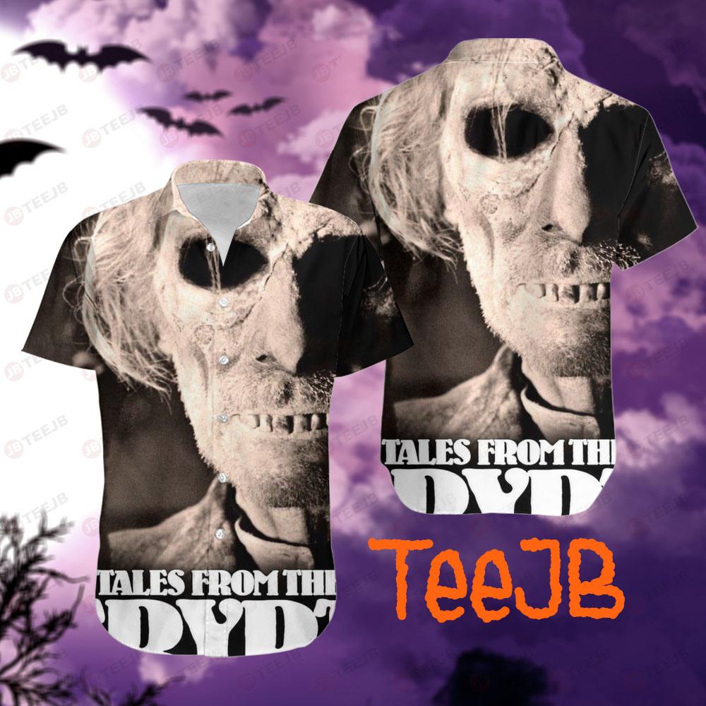 Vintage Skull Tales From The Crypt Demon Knight Halloween TeeJB Hawaii Shirt