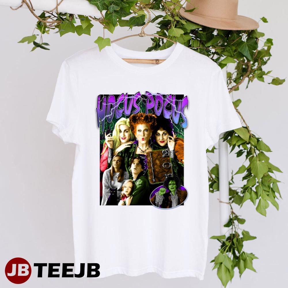 Vintage Style Hocus Pocus Movie Happy Halloween TeeJB Unisex T-Shirt