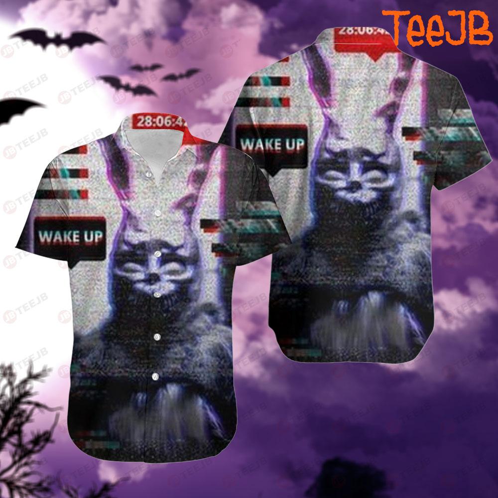 Wake Up 28064212 Donnie Darko Halloween TeeJB Hawaii Shirt