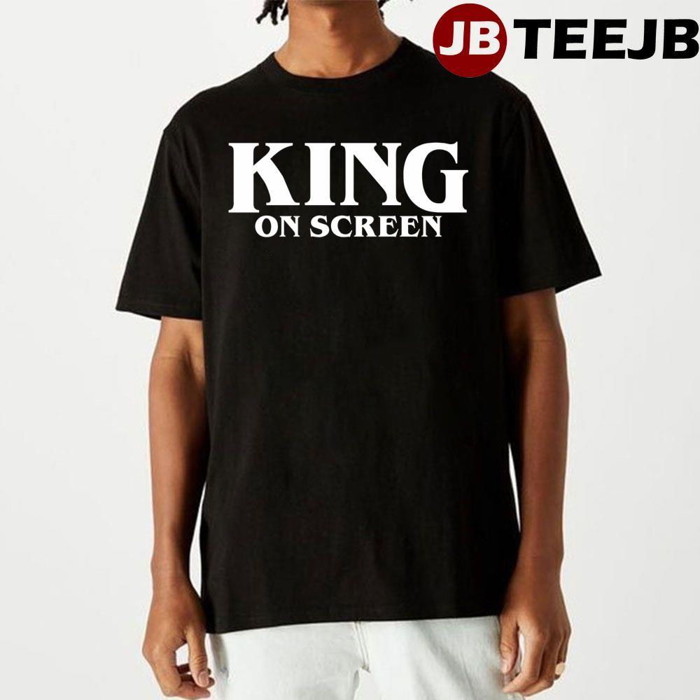 White Art King On Screen 2023 Movie TeeJB Unisex T-Shirt
