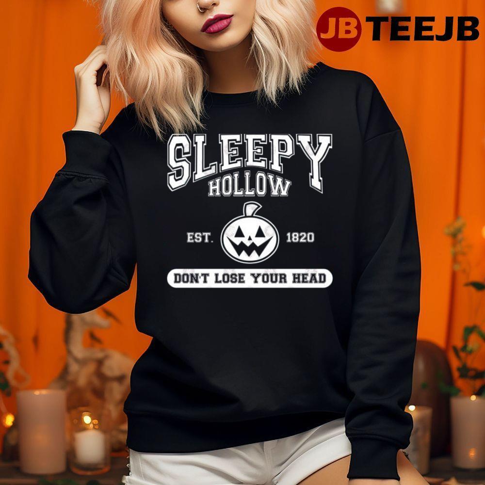 White College Sleepy Hollow Happy Halloween TeeJB Unisex Sweatshirt