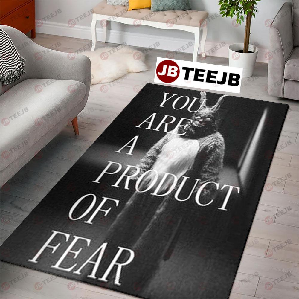 You Are A Product Of Fear Donnie Darko Halloween TeeJB Rug Rectangle