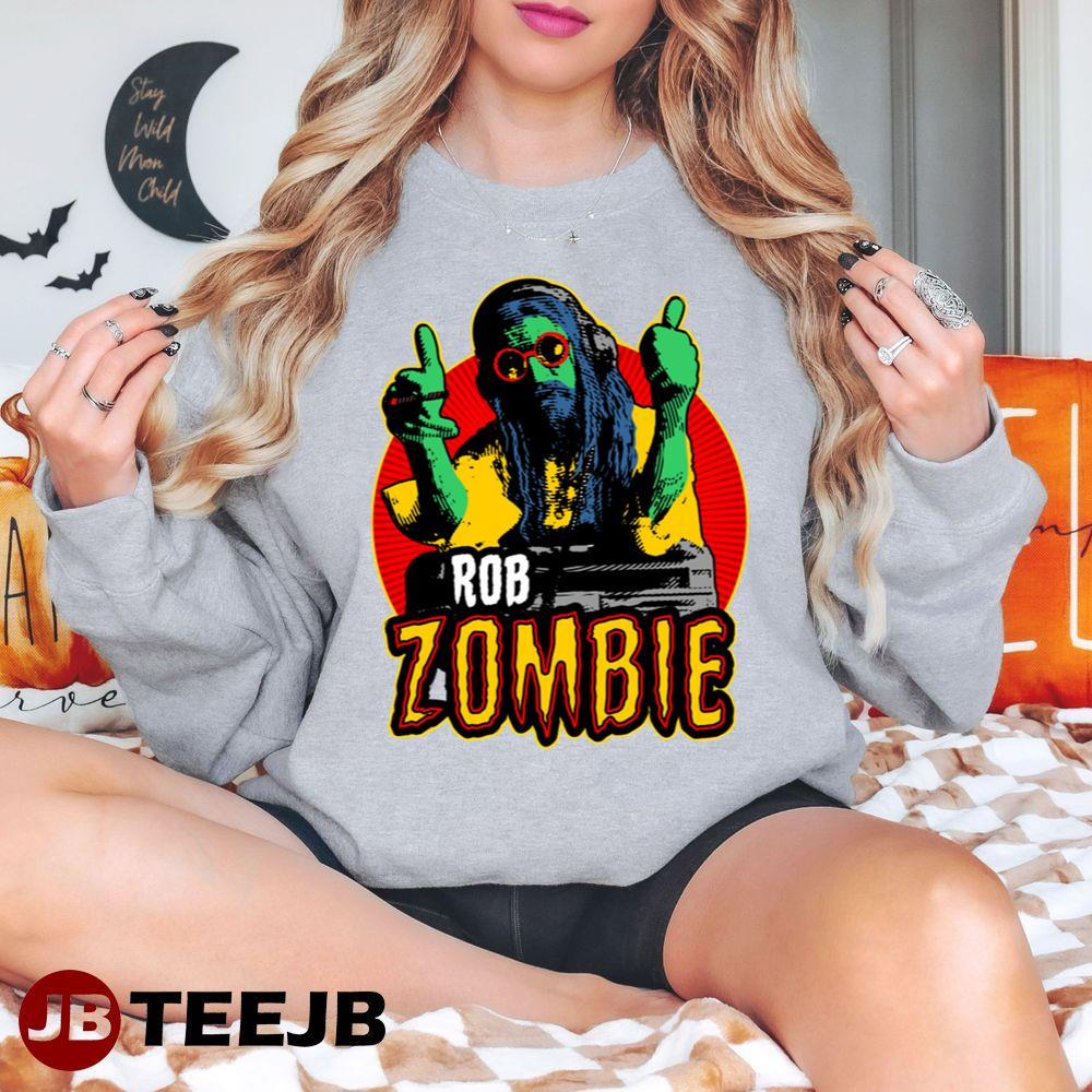 Zombie Three From Hell Happy Halloween TeeJB Unisex Sweatshirt