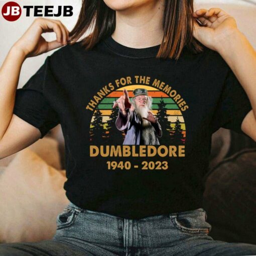 Thank You For The Memories Dumbledore 1940 2023 TeeJB Unisex T-Shirt