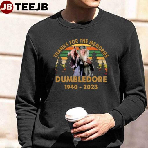 Thank You For The Memories Dumbledore 1940 2023 TeeJB Unisex T-Shirt