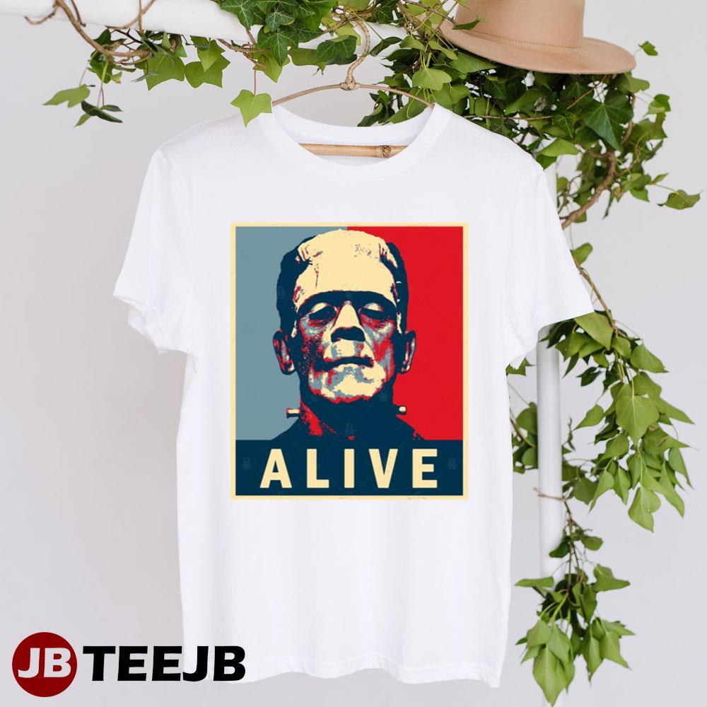 Alive Frankenstein Halloween TeeJB Unisex T-Shirt