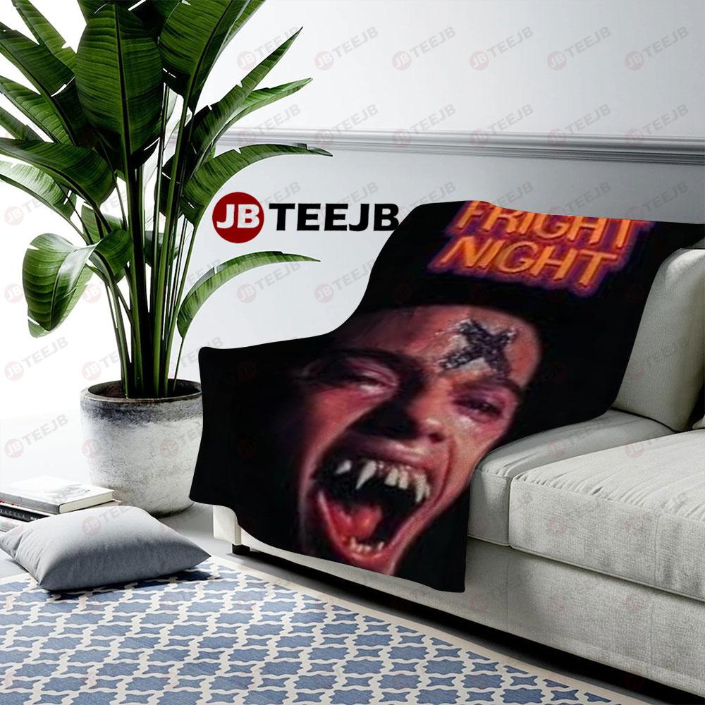 An Outstanding Horror Film Fright Night Halloween TeeJB US Cozy Blanket