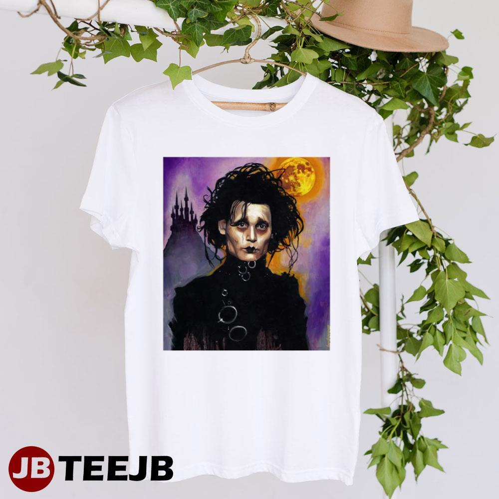 Ansekenamun Edward Scissorhands Halloween TeeJB Unisex T-Shirt