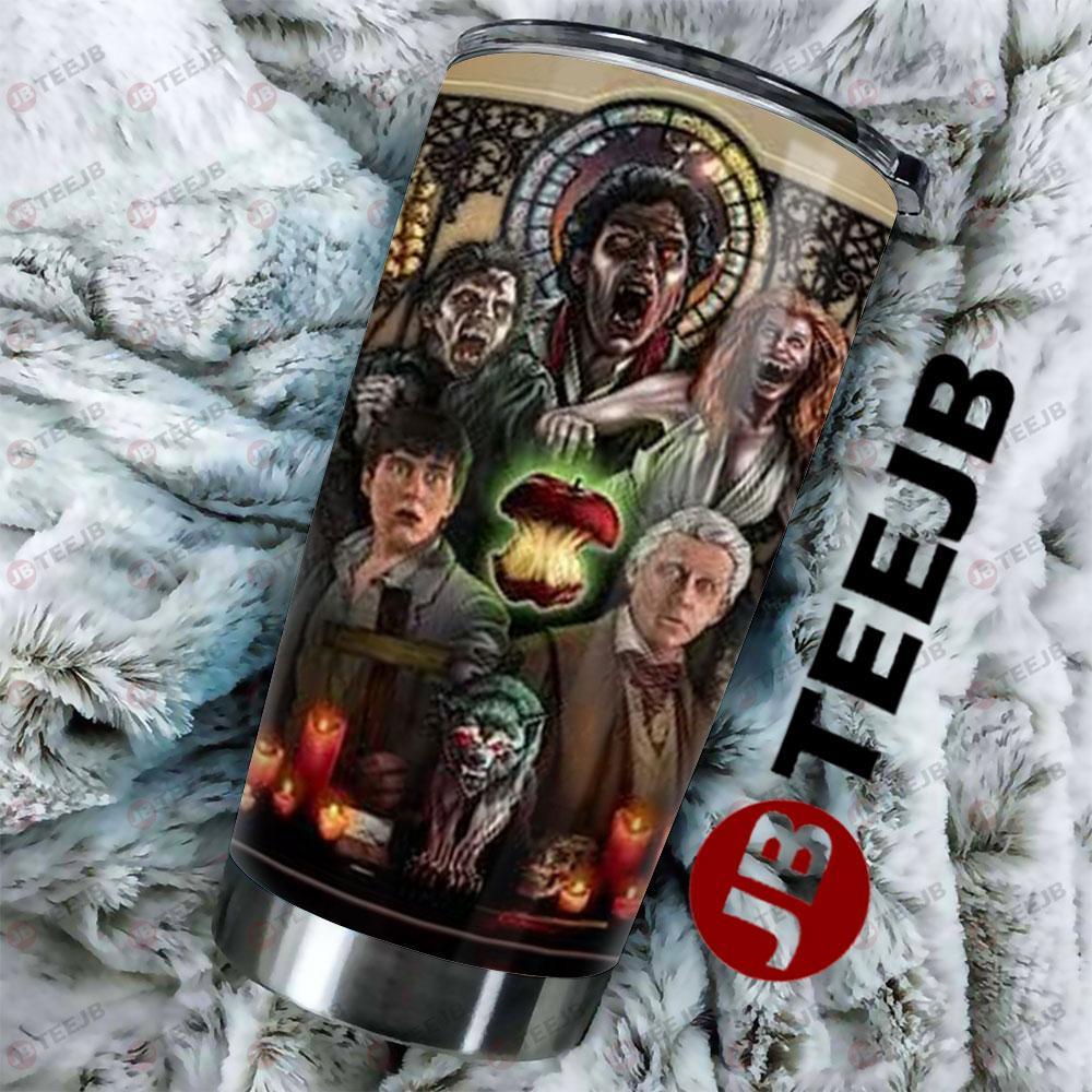 Apple Fright Night Halloween TeeJB Tumbler