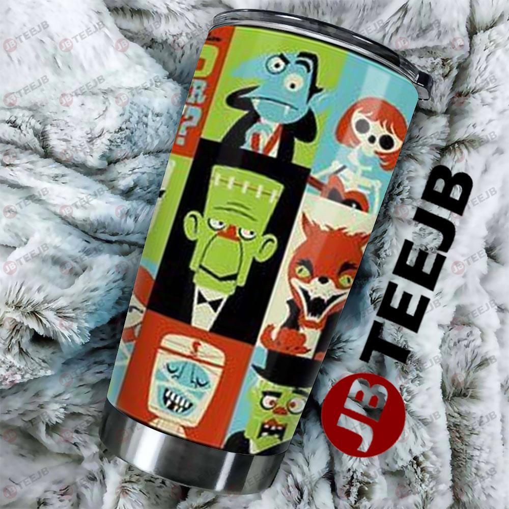 Art Mad Monster Party Halloween TeeJB Tumbler