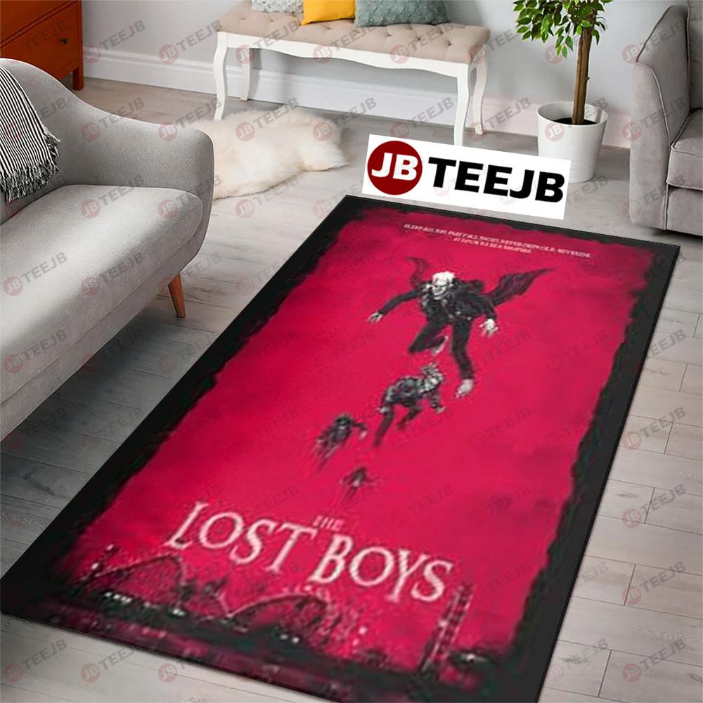 Bat Sam Emerson The Lost Boys Halloween TeeJB Rug Rectangle