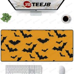 Bats Halloween Pattern 056 TeeJB Mouse Pad
