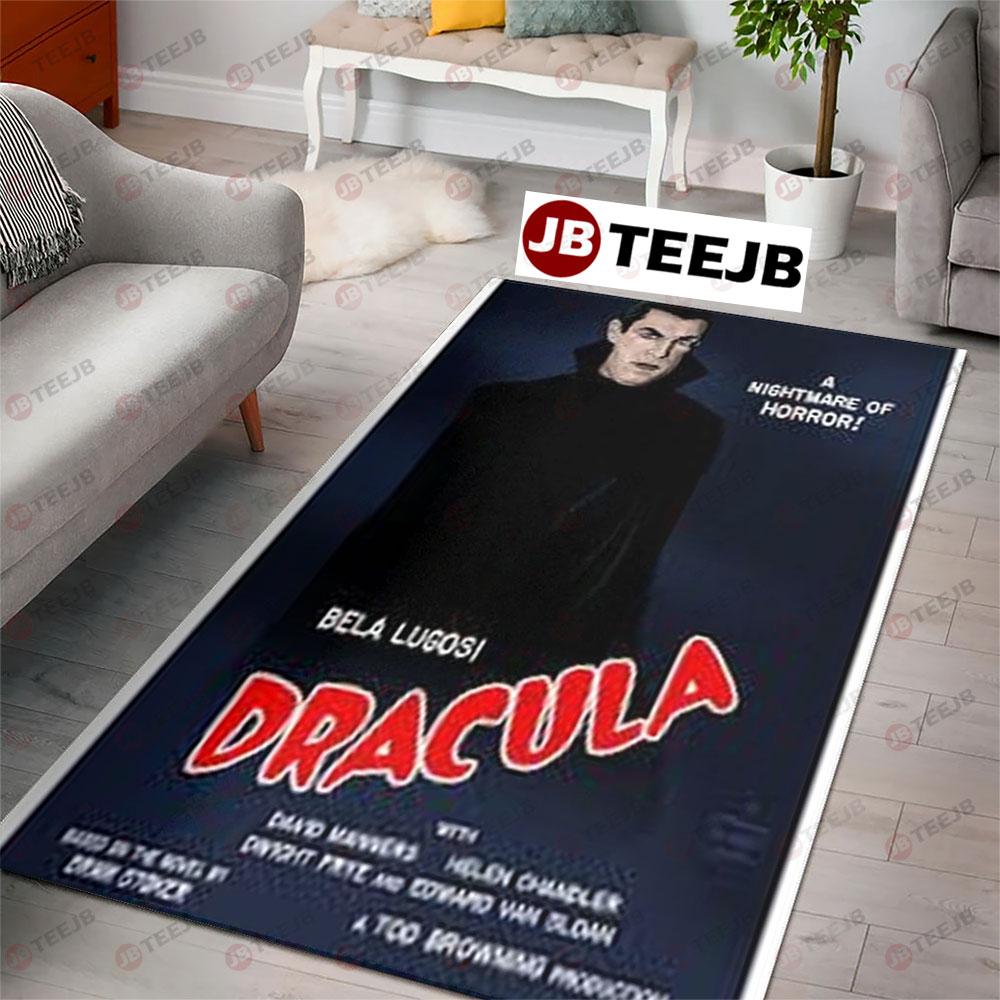Bela Lugosi Dracula Halloween TeeJB Rug Rectangle