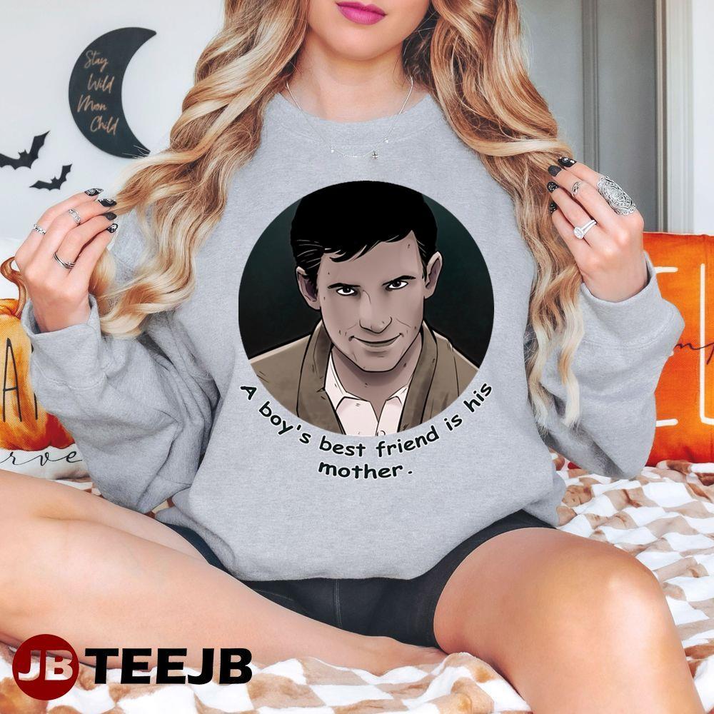 Best Friend Norman Bates Halloween TeeJB Unisex Sweatshirt