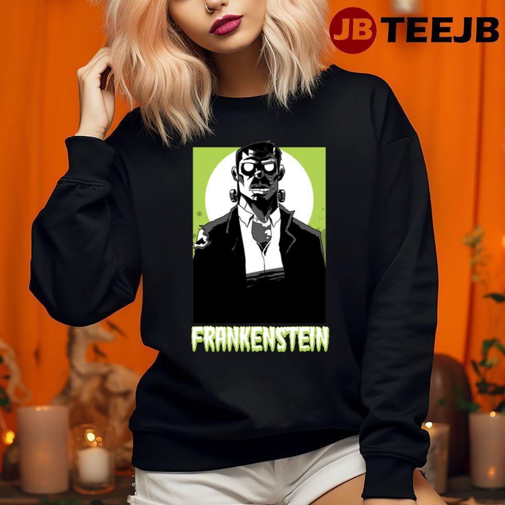 Black Style Frankenstein Halloween TeeJB Unisex T-Shirt