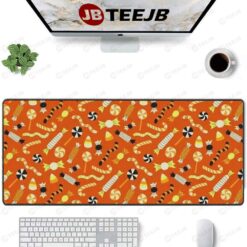 Candy Halloween Pattern 005 TeeJB Mouse Pad