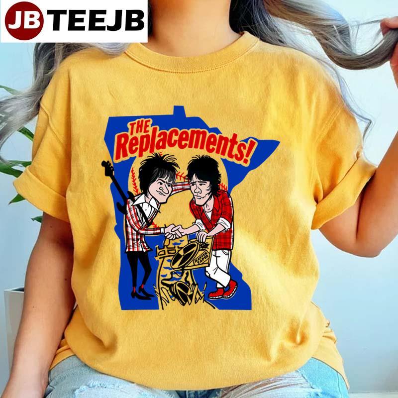 Cartoon Retro The Replacements Band TeeJB Unisex T-Shirt