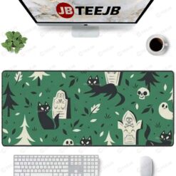 Cats Halloween Pattern 291 TeeJB Mouse Pad