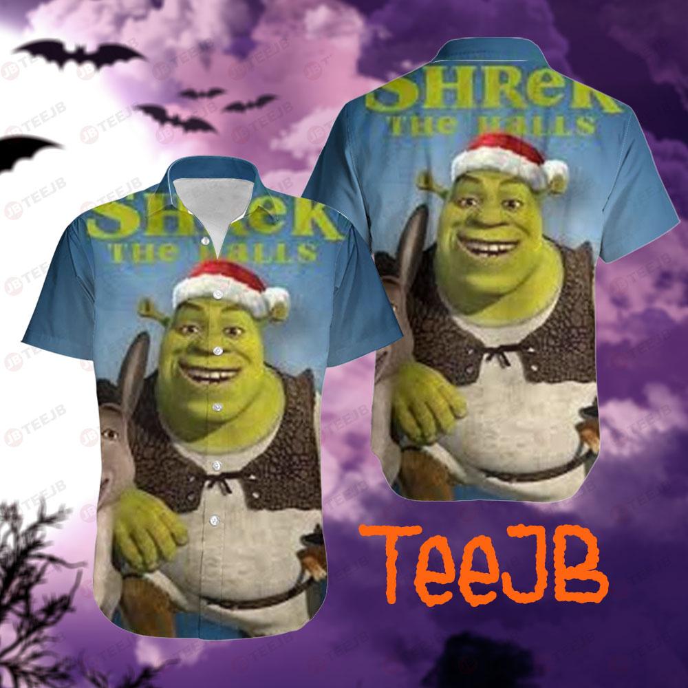 Christmas Scared Shrekless Halloween TeeJB Hawaii Shirt