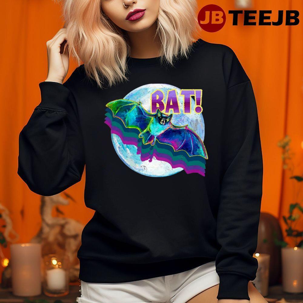 Color Bat What We Do In The Shadowns Halloween TeeJB Unisex T-Shirt