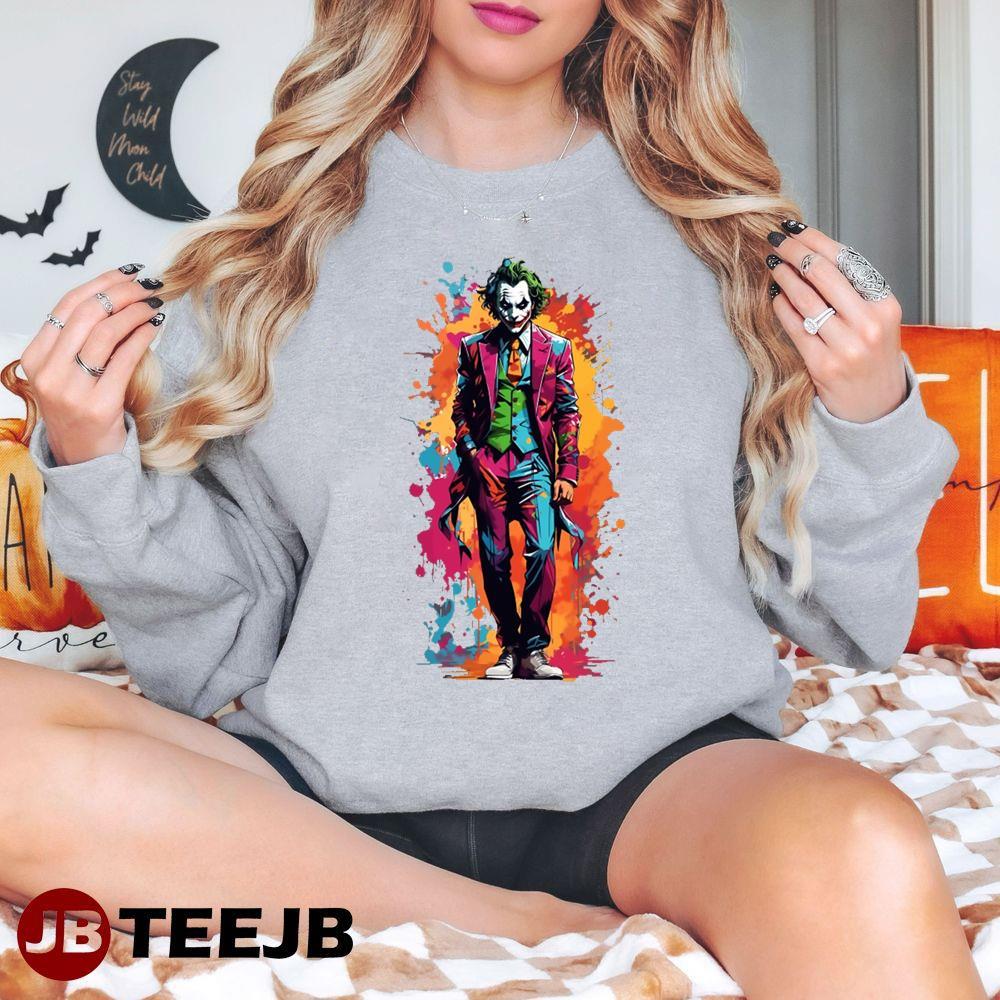 Color Joker Halloween TeeJB Unisex Sweatshirt