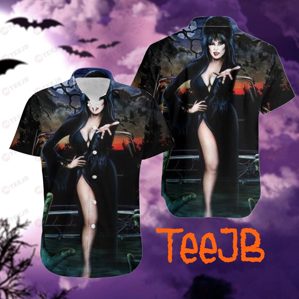 Come On Elvira Mistress Of The Dark Halloween TeeJB Hawaii Shirt
