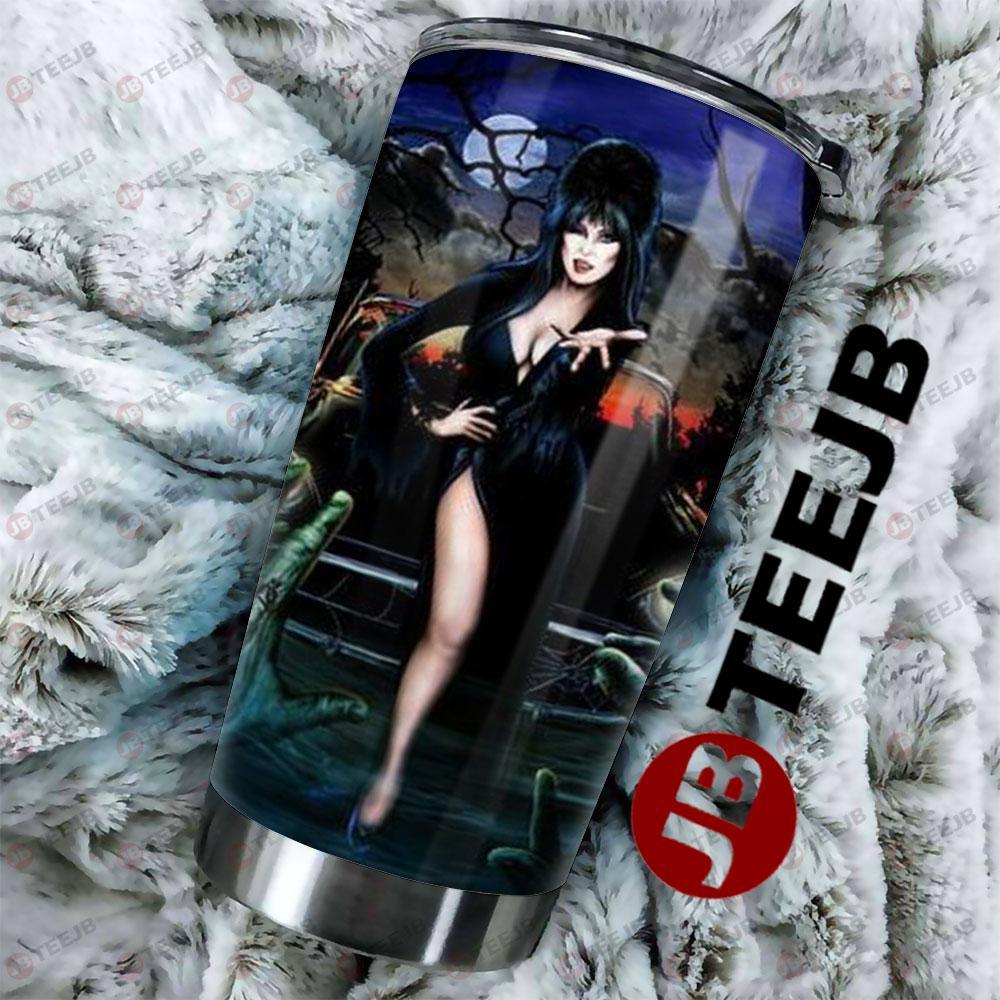 Come On Elvira Mistress Of The Dark Halloween TeeJB Tumbler