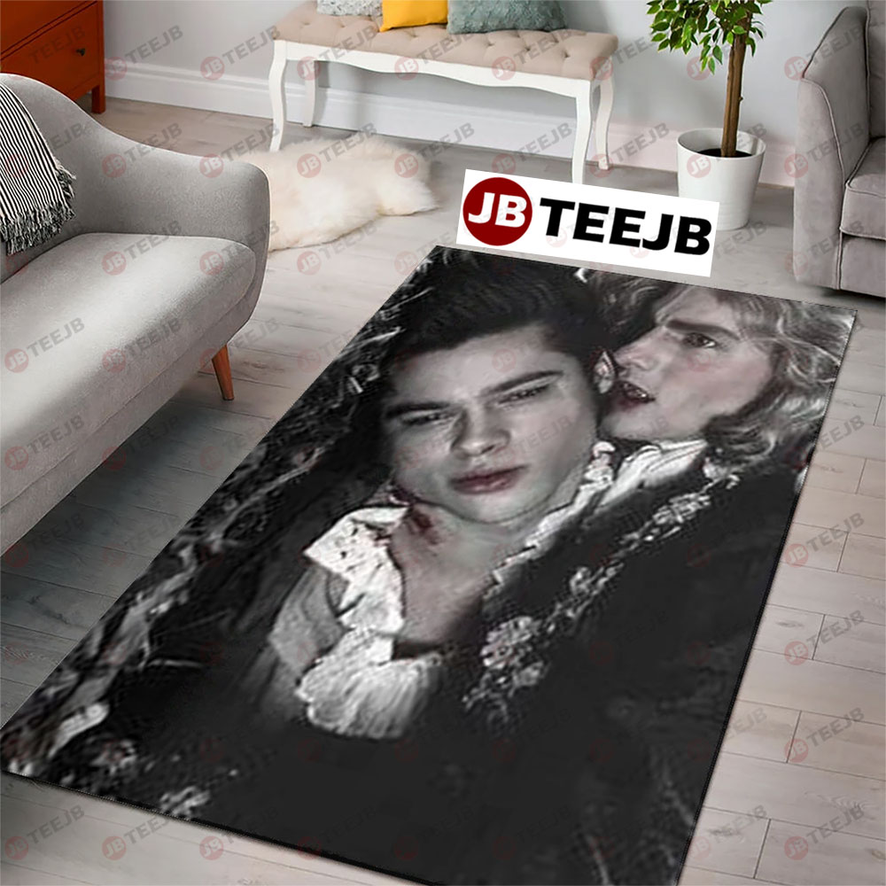 Couple Interview With The Vampire The Vampire Chronicles Halloween TeeJB Rug Rectangle