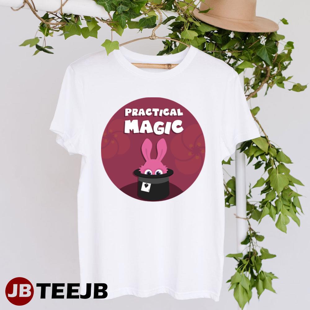 Cute Magician Rabbit Practical Magic Halloween TeeJB Unisex T-Shirt