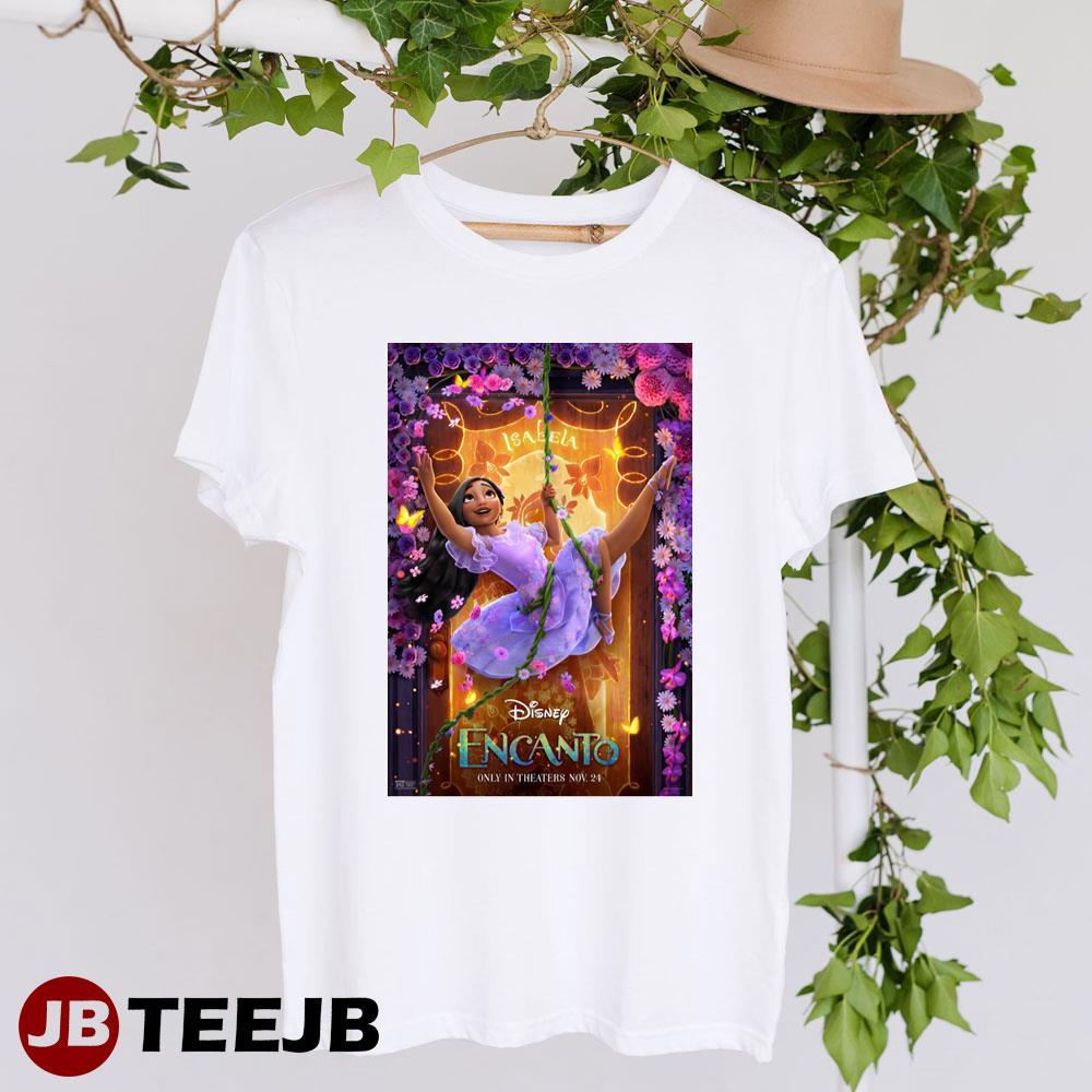 Disney Encanto Diane Guerrero Isabela Madrigal Movie TeeJB Unisex T-Shirt