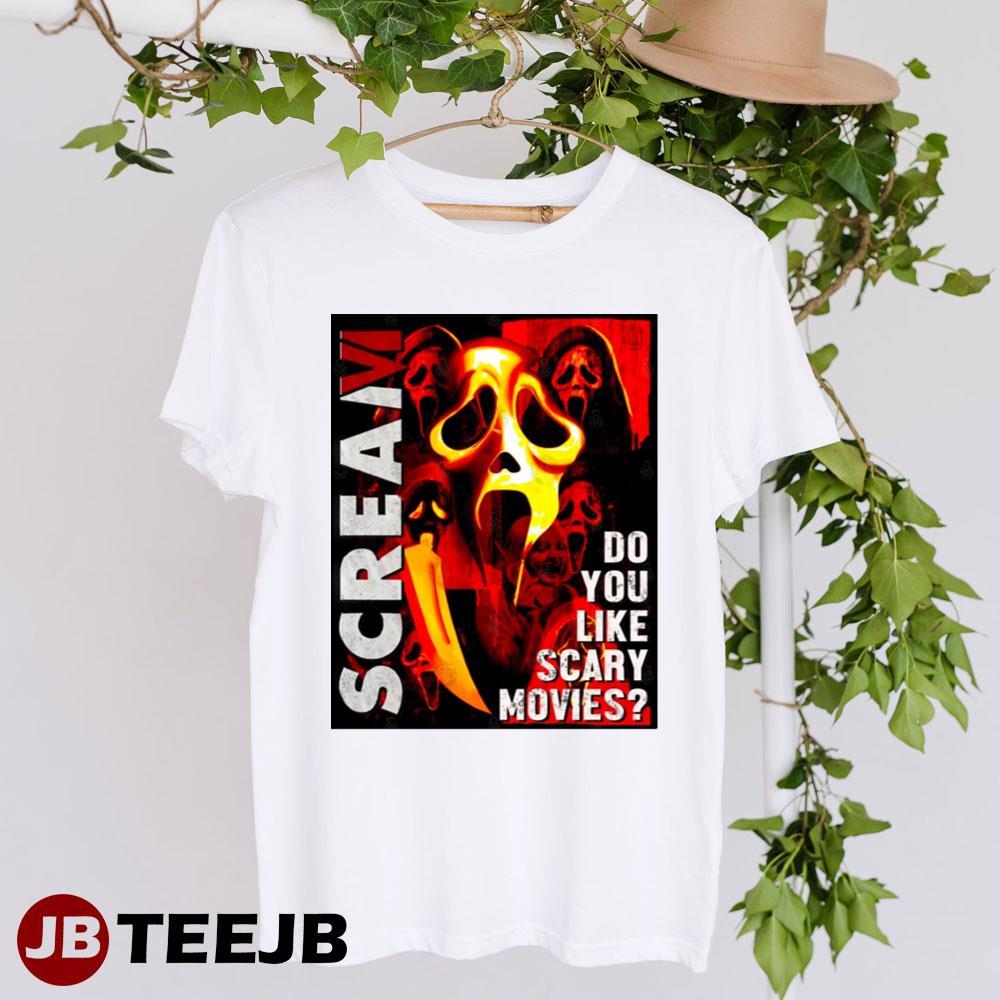 Do You Like Scary Movies Scream Halloween TeeJB Unisex T-Shirt