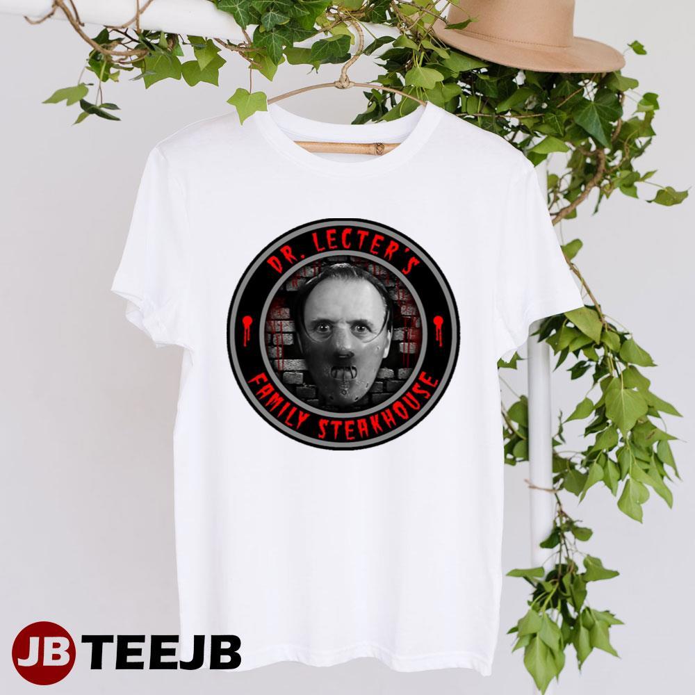 Dr Hannibal Lecter Family Steakhouse Halloween TeeJB Unisex T-Shirt