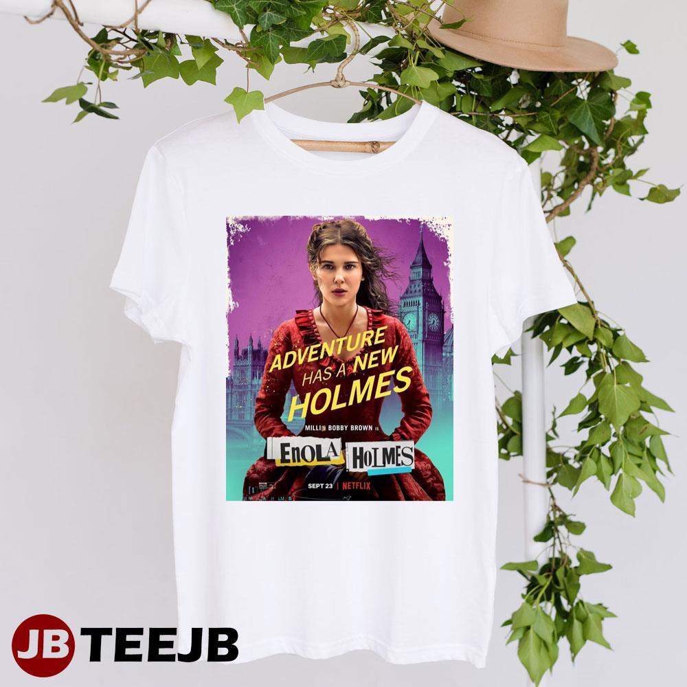 Enola Holmes Millie Bobby Brown Netflix Movie TeeJB Unisex T-Shirt