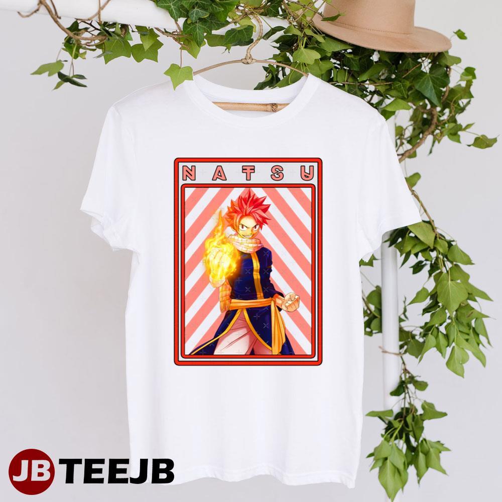 Fire With Natsu Dragneel Fairy Tail TeeJB Unisex T-Shirt