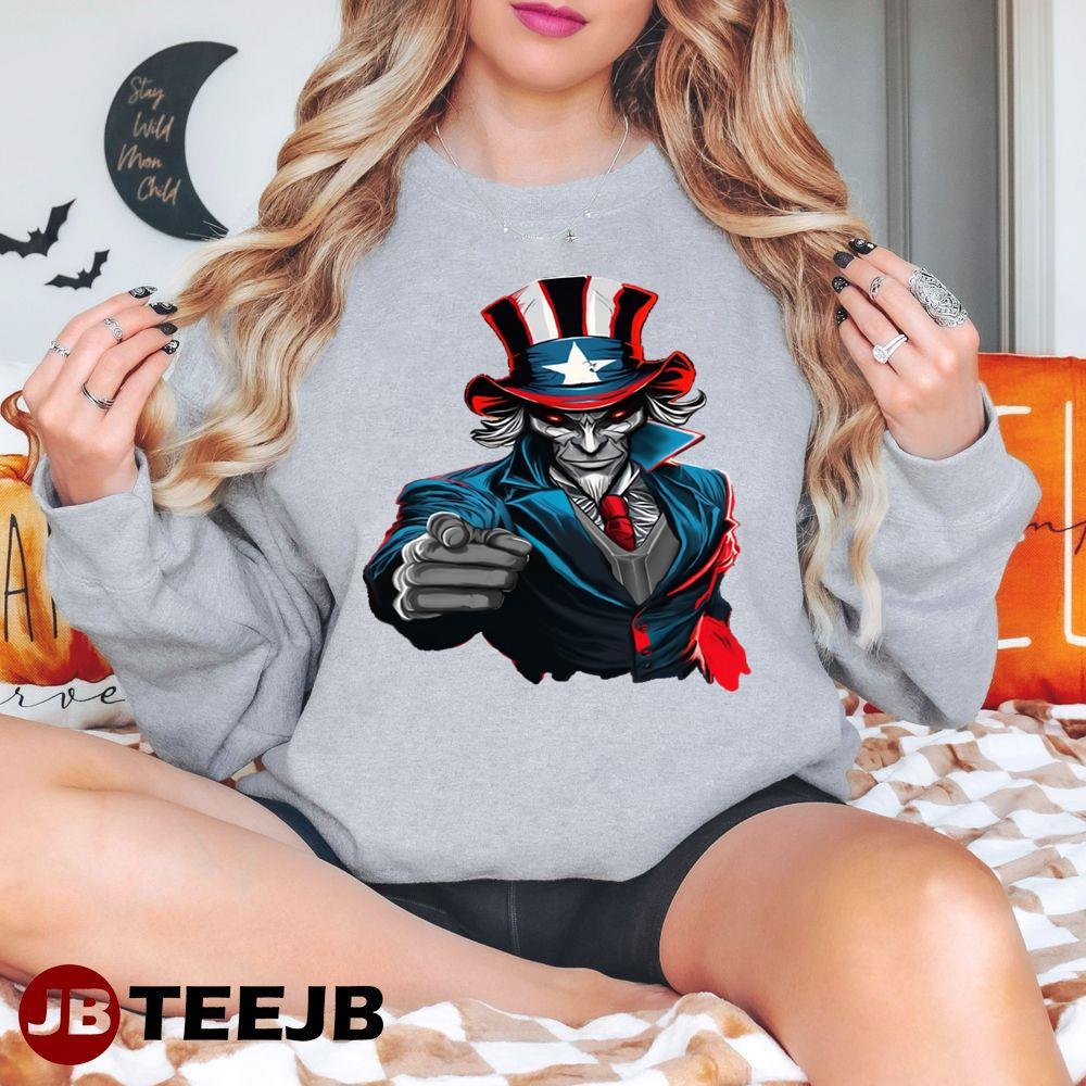 Flag Hat Joker Halloween TeeJB Unisex Sweatshirt