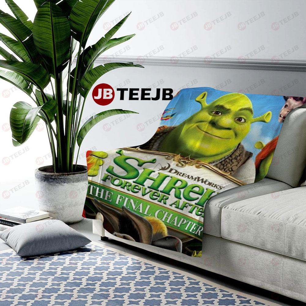 Forever After Scared Shrekless Halloween TeeJB US Cozy Blanket