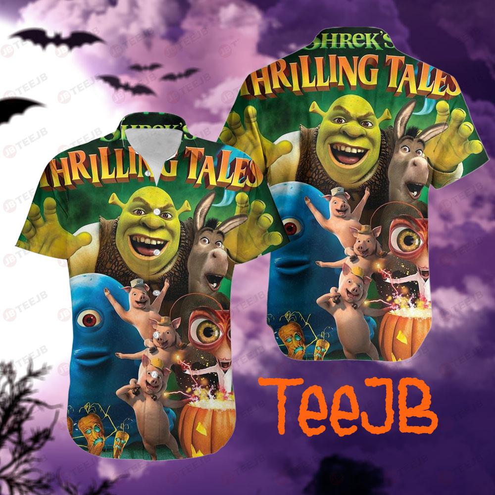 Funny Scared Shrekless Movie Halloween TeeJB Hawaii Shirt