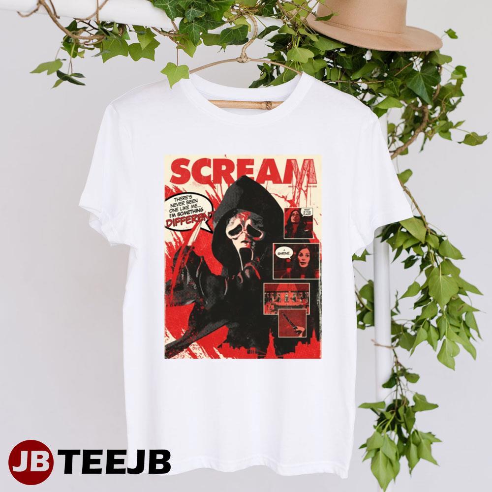 Ghost Face Scream Halloween TeeJB Unisex T-Shirt