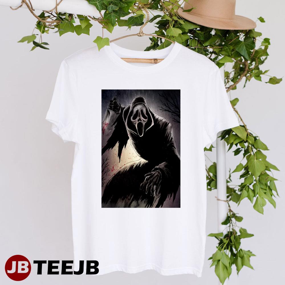 Ghost Face The Killer Scream Halloween TeeJB Unisex T-Shirt