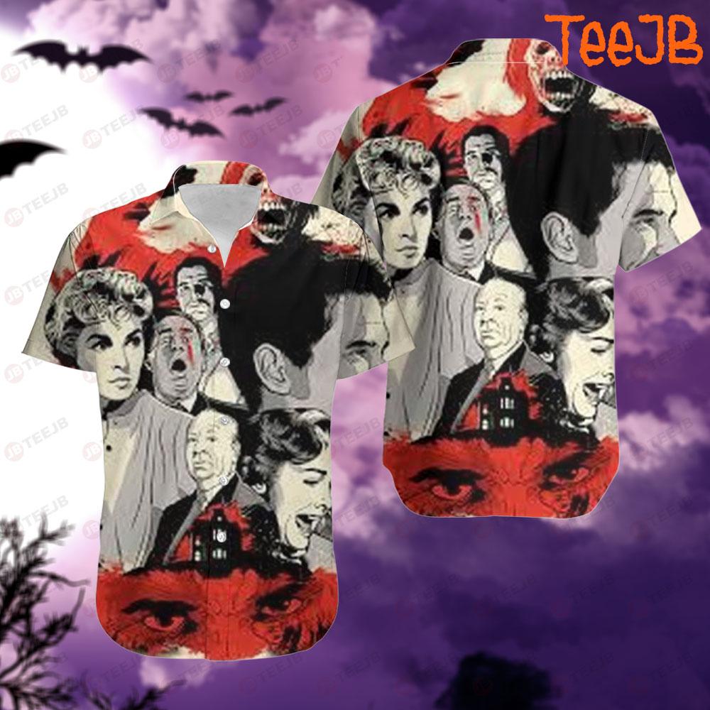 Graphic Horror Psycho Halloween TeeJB Hawaii Shirt