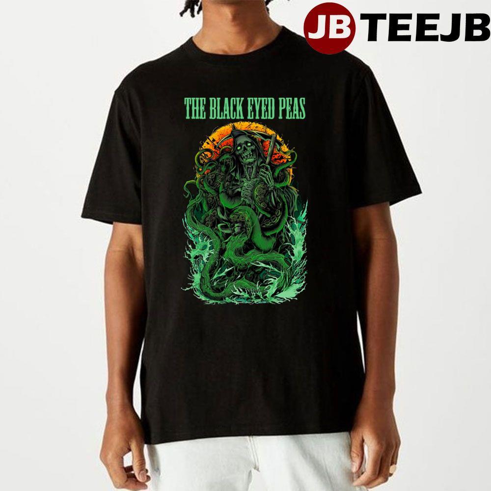 Green Skull The Black Eyed Peas TeeJB Unisex T-Shirt