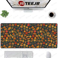 Halloween Pattern 320 TeeJB Mouse Pad