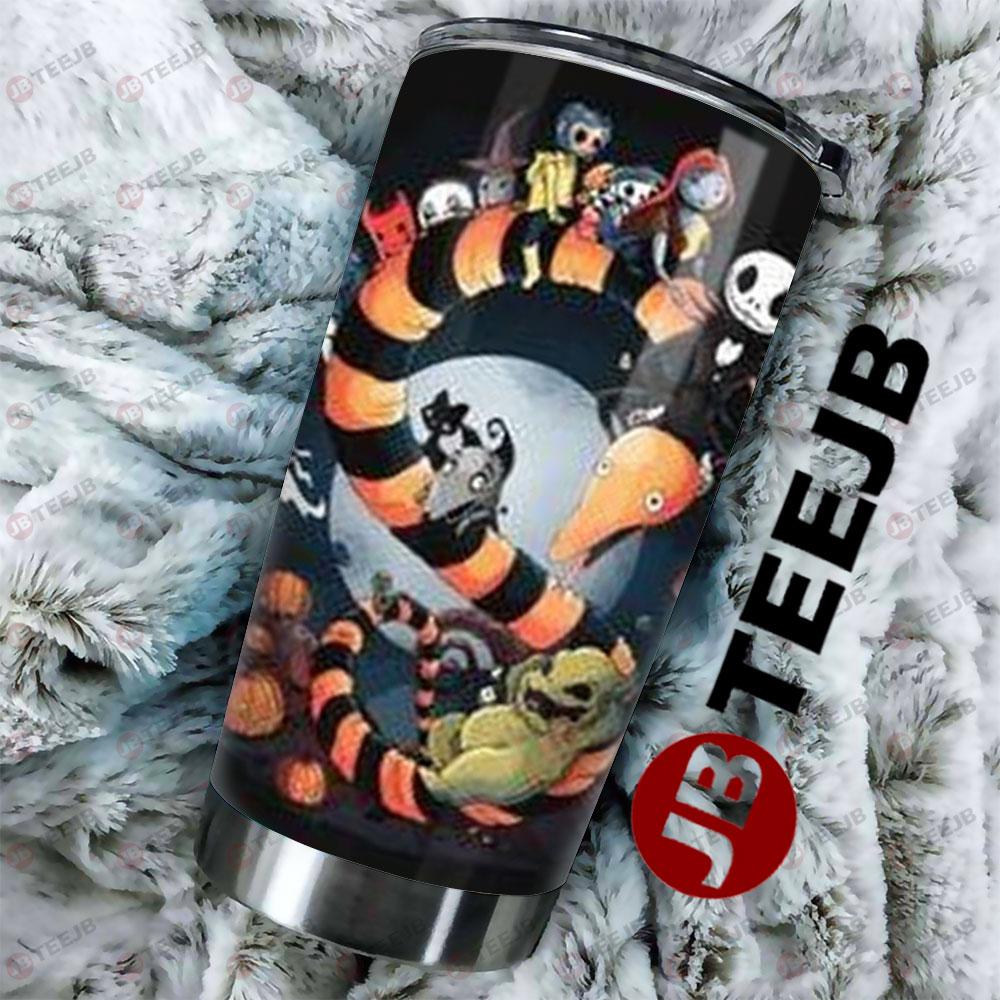 Halloween Snake The Nightmare Before Christmas TeeJB Tumbler