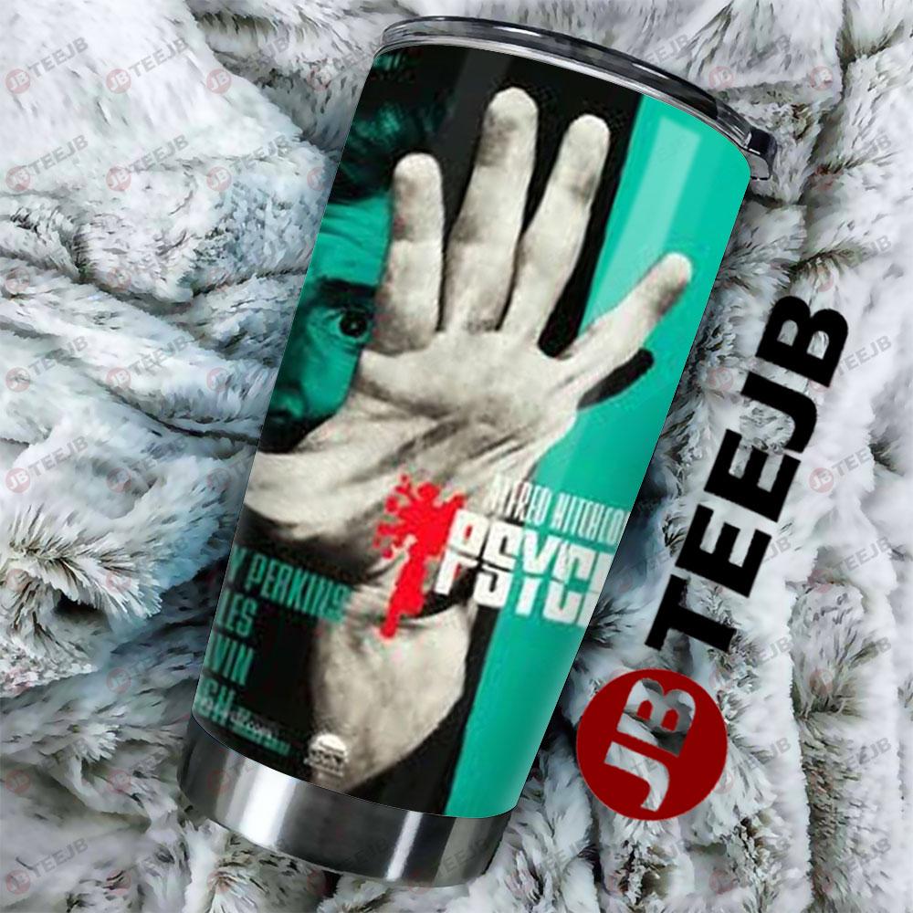 Hand Psycho Halloween TeeJB Tumbler