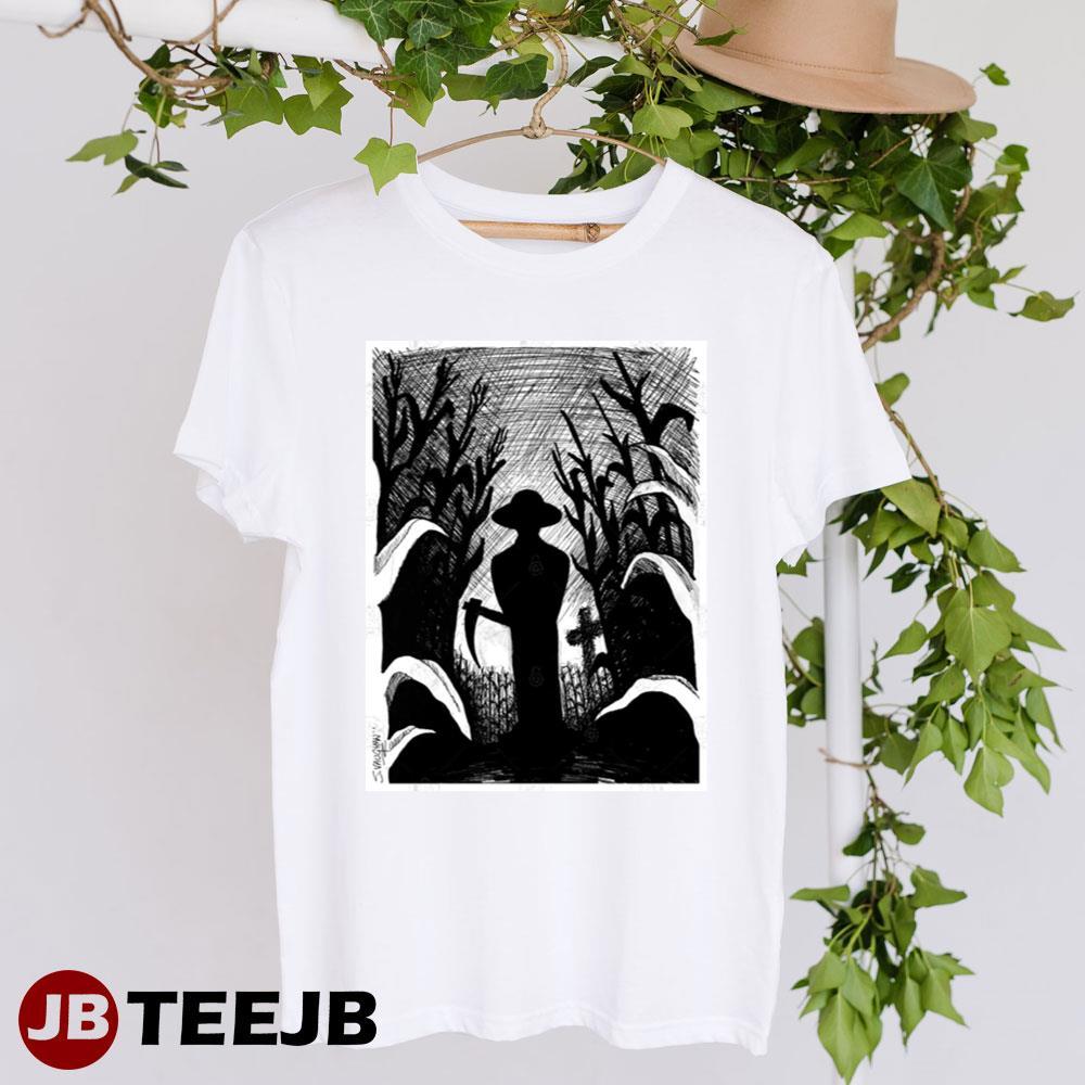 He Who Walks Behind The Rows Children Of The Corn Halloween TeeJB Unisex T-Shirt