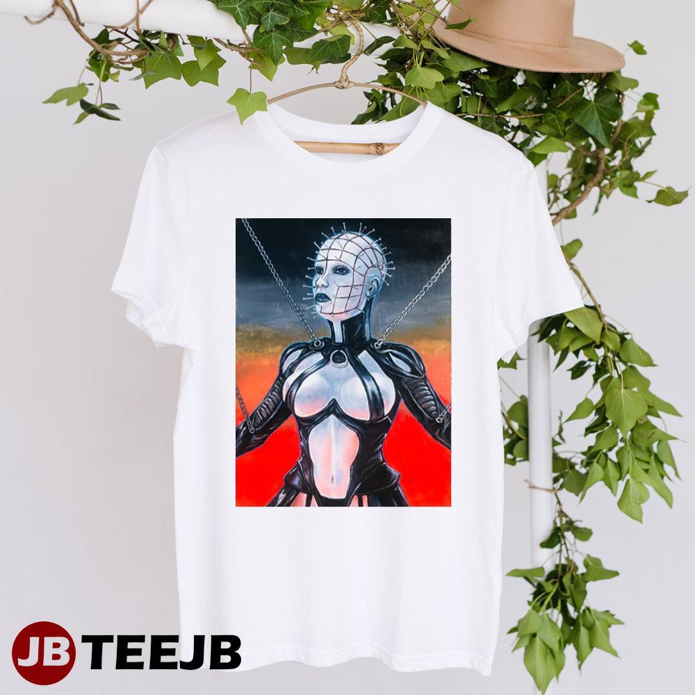 Hell Priestess Pinhead Halloween TeeJB Unisex T-Shirt