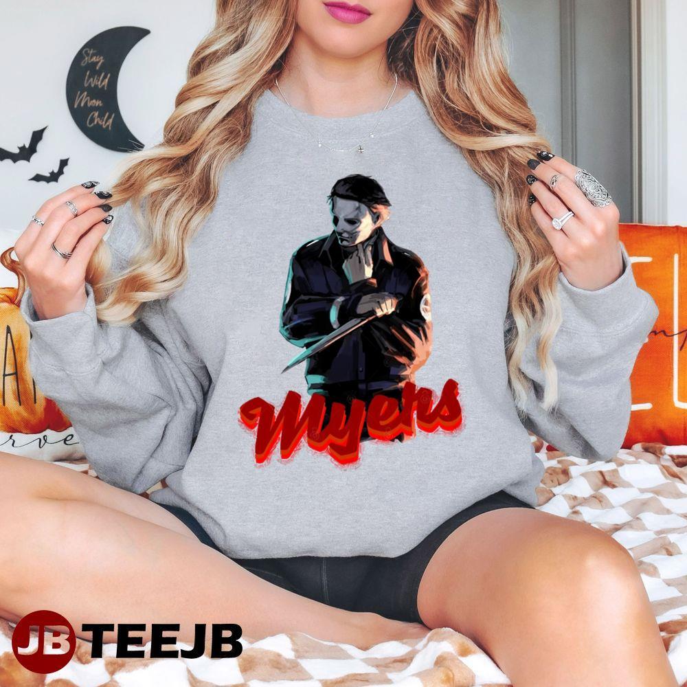 Horror Anime Michael Myers Halloween TeeJB Unisex T-Shirt