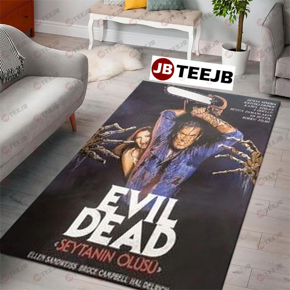 Horror Hand Ash Williams Evil Dead Ii Halloween TeeJB Rug Rectangle