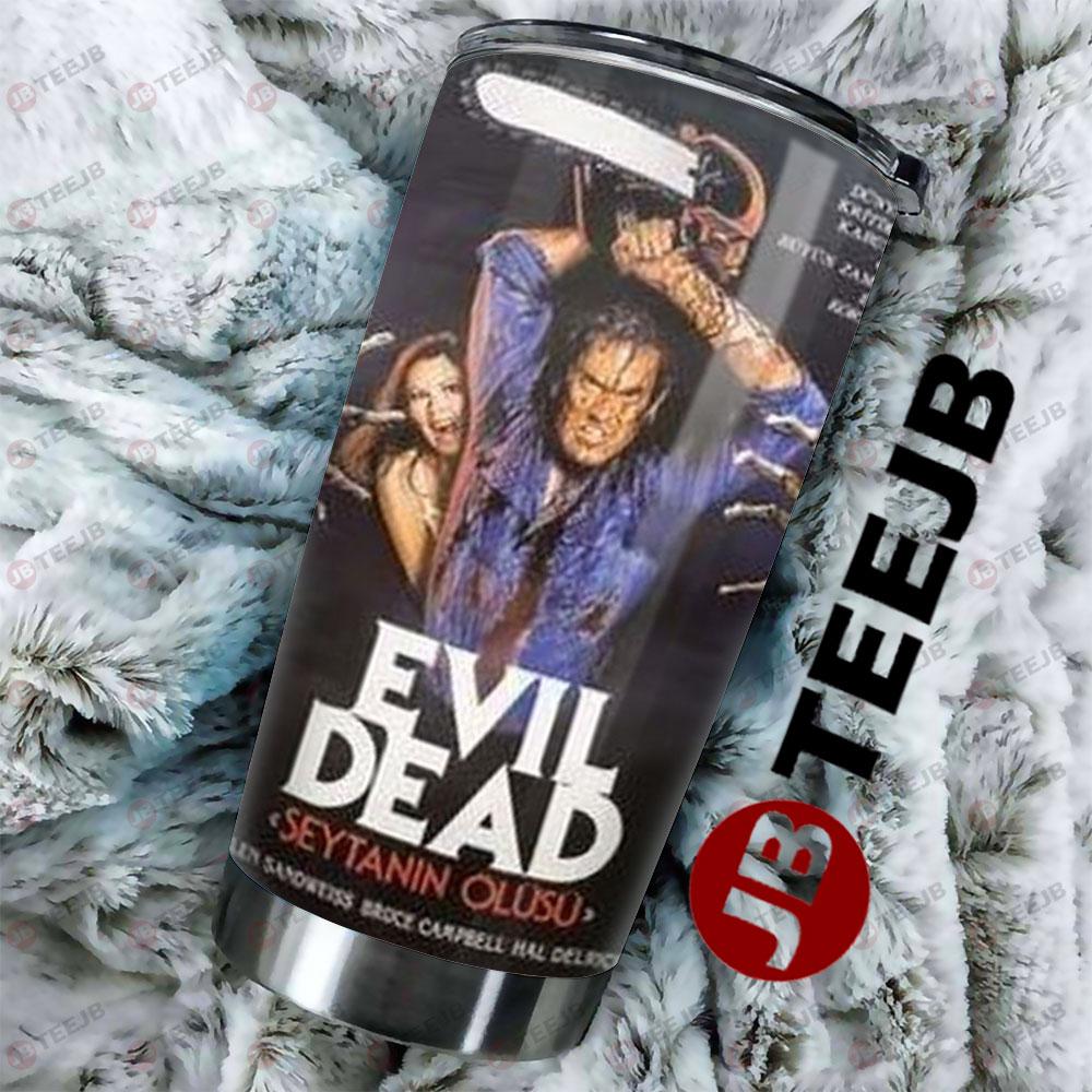 Horror Hand Ash Williams Evil Dead Ii Halloween TeeJB Tumbler