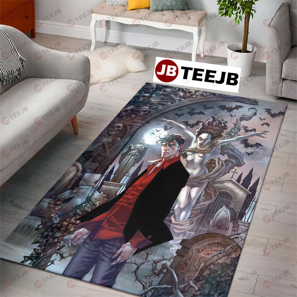 Horror Monster Dellamorte Dellamore Halloween TeeJB Rug Rectangle